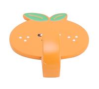 Cocoarm Stainless Steel Wall Mounted Hook Adhesive Hook Cartoon Cow Design Punch Free Strong Adhesion Inward Curved Hanger for Bathroom Living Room Bedroom Closet (#8)