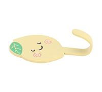 Cocoarm Stainless Steel Wall Mounted Hook Adhesive Hook Cartoon Cow Design Punch Free Strong Adhesion Inward Curved Hanger for Bathroom Living Room Bedroom Closet (#6)