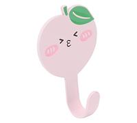 Cocoarm Stainless Steel Wall Mounted Hook Adhesive Hook Cartoon Cow Design Punch Free Strong Adhesion Inward Curved Hanger for Bathroom Living Room Bedroom Closet (#5)