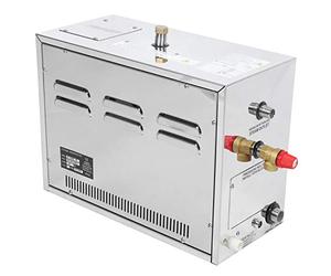 Cocoarm Steam Generator 6KW Steam Shower Generator 304 Stainless Steel Tank External Controller 77 to 131F Auto Drain for Room Home Spa Use