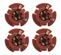 Cocoarm Taillight Rear Socket, ABS Tail Light Lamp Socket 4 Pcs OE 90075 60035, Heat Resistant Low Resistance Easy Install Replacement for Highlander 2001 to 2007 and 2010 to 2013