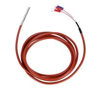 Cocoarm Temperature Sensor Probe, Stainless Steel PT100 Temp Sensor Probe 2m Lead, 58 to 662F Range, 3 Shielded Wire, Y Terminal for Water Tank Pool Fish Tank