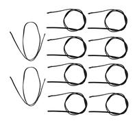 Cocoarm Temperature Sensor PVC Resin Thermistor Probe 10 Pack 500mm Cable 13F to 257F High Sensitivity Fast Response for Automobile Thermostat Refrigerator (5K B3470)