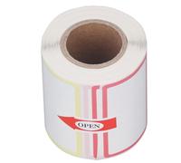 Cocoarm Thermal Label Printer Paper, Thermal Label Paper Roll 50x30mm 1 Roll 220 Sheets, Oil Resistant Laminated Self Adhesive Labels for Home Office School (4 Colors Frame)