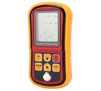 Cocoarm Thickness Gauge ABS Ultrasonic Thickness Meter 1 to 300mm 5MHz LCD Data Memory Sound Velocity Measurement for Metal Plastic Glass Ceramic Inspection Users