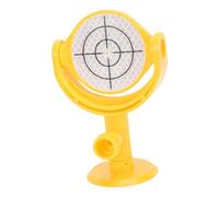 Cocoarm Total Station Reflector, ABS Mini Surveying Prism Reflective Target Sheet with Printed Crosshair 60mm Diameter for Construction Surveying and Infrastructure Projects
