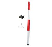 Cocoarm Total Station Sliding Prism, K9 Glass Reflective Mini Surveying Prism with Aluminum Alloy Body, Clear Imaging, Accurate Measurement, Compact Replacement for Tunnel Road Bridge