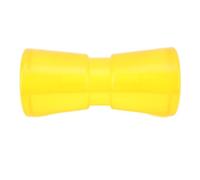 Cocoarm Trailer Roller, Yellow PVC Material, Durable Design with Load Relief and Centering Features for Yacht and Inflatable Boat Trailers, Size 190x85x16mm