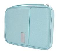 Cocoarm Travel Passport Holder Oxford Cloth Passport Bag with Zipper Multiple Compartments Card Organizer for Business Trips Travel Document Storage for Adults (#3)