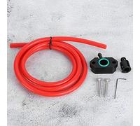 Cocoarm Turbo Boost Tap Kit Aluminum Turbo Vacuum Adapter Rubber Seal Direct Replacement Easy Install for MK7 1.4T EA211 and for A1 1.4TST EA211 Engine Car Accessories