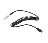 Cocoarm Type C to 0B 2Pin Power Cord for Stabilizer Camera, Stable Connection for SmallHD, Ronin, Z CAM, Red, 59.1in Cable Length, Wearproof