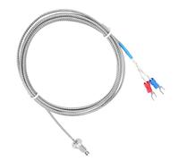 Cocoarm Type K Thermocouple Temperature Stainless Steel Wire 0-400 ℃ For the Portable Food Industry Response Fast Response Srouge 1-5m Length of the Cable Length (#2)