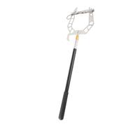 Cocoarm U Type Boat Hook Aluminum Alloy Dock Hook with Threader 1.5m Telescopic Pole 30cm for Buoy Pickup Mooring Docking and Marina Use