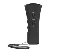 Cocoarm Ultrasonic Dog Chaser, LED Ergonomic Handle Portable Dog Trainer for Training Barking Digging Biting