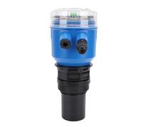 Cocoarm Ultrasound Measuring Device Digital Liquid Water Sensor LED Display 4-20 MA Analog Output for Water and Wastewater Processing Blue 1x