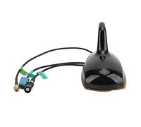 Cocoarm Universal DAB Car Antenna, ABS Material, Fin Design with FM AM GPS GSM Ports, Perfect for Vehicles