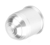 Cocoarm Universal Tow Ball Cover Swan Neck Towball Protector Heavy Duty Tow Bar Ball Cap with Metal Texture for Most Vehicles