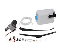 Cocoarm Universal UTV Electric Windshield Wiper Motor Kit, Durable ABS Construction, Efficient Rubber Blades, Perfect for UTVs and ATVs