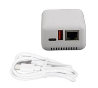 Cocoarm USB 2.0 Network Print Server, Wireless Print Server for Wins XP Linux Android, 5V LAN Print Share Server, Easy Setup, Multi-Device Compatibility (UK Plug)