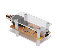 Cocoarm USB Sound Card, PCM2706C USB to Coaxial Sound Adapter, PCB and Acrylic, Driver Free OTG Ready, Active Crystal Oscillator, for Computer Phone to Amplifier Decoder