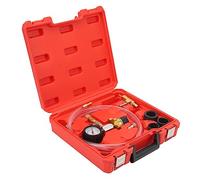 Cocoarm Vacuum Antifreeze Change Fill Kit ABS Rubber Brass Pneumatic Coolant Refill Tool with 59.4in Hose and Gauge Fast Air Pocket Reduction for Car Van SUV Truck