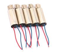 Cocoarm Vibration Motor, 5Pcs 7500rpm Strong Coreless Vibrating Motor for Smart Bracelet Toy, 3V Micro DC Electric with Stable Performance and Low Noise for Wearable Devices