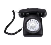 Cocoarm Vintage Voice Recording Telephone, Retro Sound Guest Book with
