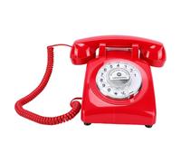 Cocoarm Vintage Voice Recording Telephone, Retro Sound Guest Book with