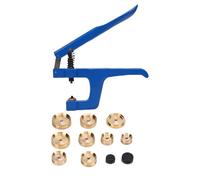 Cocoarm Watch Back Closer, Alloy Steel Handheld Watch Press Tool Set with 11 Interchangeable Dies for All Types