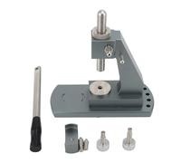 Cocoarm Watch Press Tool, Professional Metal Watch Back Case Opener with 4 Chucks for Screw Secured Cases, Essential Tool for Watchmakers and Repairers
