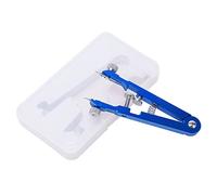 Cocoarm Watch Spring Bar Pliers Aluminum Alloy Spring Bar Tweezer with 6 Tip Pins V Shape Watch Wrist Band Removal Tool for Watchmakers Repair Workers Strap Adjustment (Blue)