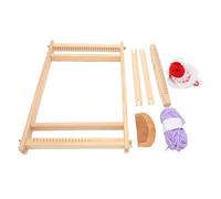 Cocoarm Weaving Loom Kit, Wooden Craft Loom for Kids, Develop Motor Skills and Creativity, Ideal for Projects and Parent-Child Activities