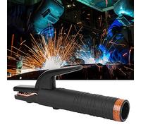 Cocoarm Welding Electrode Holder Copper Electrode Holder 300 to 500A Anti Scalding Thickened Handle Spring Clamp for Electric Welding with 4 to 10mm Electrodes for Welders and Repair Work