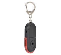 Cocoarm Whistle Key Finder, Anti Lost Alarm Keychain Locator with Sound LED Light, Wireless Key Finder for Easy Tracking Up to 30 Feet (Red)