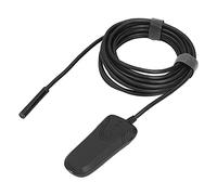Cocoarm WiFi Endoscope, ABS Semi Rigid Wireless Borescope 1080P 8mm Camera with 8 LED Lights IP68 10 Meters for Pipe Drain Auto Inspection on IOS OS X (5m（16.4ft）)