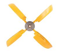 Cocoarm Wind 4 Blade Vertical Axis Wind Generator 1200W Alloy Steel and Plastic Lantern Type Design Low Start At 2m S for Home Boat Cabin Street Lighting (12V)