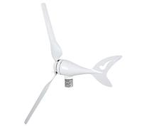 Cocoarm Wind Generator Kit 100W Horizontal Axis Wind with Controller DC24V Aluminum Alloy Permanent Magnet Design Low Startup for Home Marine Farm Use (DC24V)