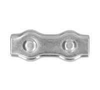 Cocoarm Wire Rope Clips Stainless Steel Cable Clamps 304 Duplex Locking Device M2 M6 M10 Simple Operation Stable Structure for Ship Rigging Building Construction (2pcs M10)