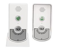 Cocoarm Wireless Intercom Doorbells, 1000m Barrier Free Distance Voice Intercom Doorbell with Intelligent Chip and Long Battery Life, for Homes Hotels Villas Factories Hospitals