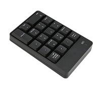 Cocoarm Wireless Numeric Keypad SK-51AG 2.4G 18 Keys Soft Touch USB Number Pad Compact Design for Home Office Laptop Desktop (Black)