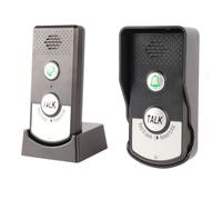 Cocoarm Wireless Voice Intercom Doorbell Two Way Wireless Intercom Doorbells 1000 Meter Long Distance Wireless Voice Doorbell Equipped with Charging Station, 3 Gear Adjustable Sound