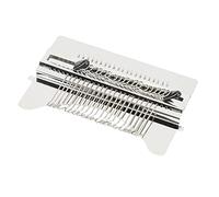 Cocoarm Wooden Darning Mini Loom Machine Pine Wood Small Weaving Loom Kit 21 Hook with Needle Crochet Hook and Rubber Bands for Clothing Mending Knitting Beginners