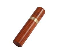 Cocoarm Wooden Toothpick Holder, Capsule Dispenser Toothpick Bucket, Sealing Function, Portability, Functionality, Easy to Care, Made of Eco-friendly Wood Material, Lightweight and (Rosewood)