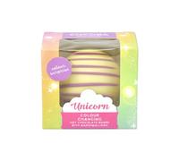 Cocoba Unicorn Hot Chocolate Bombe with Colour Surprise, White Chocolate, Marshmallows, 50g