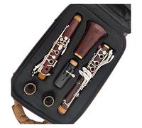 Cocobolo Wood Clarinet Bb Redwood Silver Plated Keys Sib Klarnet Beginner Clarinet