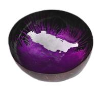 CocoBowl - CocoBowl Painted | Natural Shell Polished Decorative Key Bowl for Hallways | Elegant Key Storage Bowl | Home Decoration for Entrance, Living Room, Dining Room, Bedroom