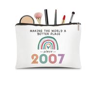 CoCoCherry 18th Birthday Gifts for Girls, 18th Birthday Gifts Cosmetic Bags, 18th Birthday Gifts for Her Keepsake, Birthday Gift Ideas for Her (2007)
