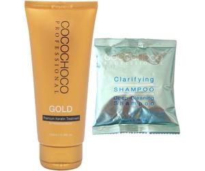 Cocochoco Professional Gold 100ml Brazilian Blow Dry Haar Glättung Keratin Beh
