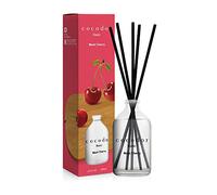 COCODOR/Black Cherry] Basic Reed diffusers Oil with a Set of 5 Fiber Sticks, 100ml, Best for Home, Kitchen, Bathroom. Diffusers with sticks.