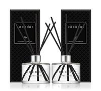 [COCODOR/Garden Lavender] Signature Reed diffusers Oil with a Set of 5 Fiber Sticks, 200ml*2Packs, Best for Home, Kitchen, Bathroom. A Wide Variety of scents for Aromatherapy, Good for Gifts.